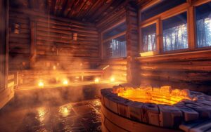 Saunas mixtas